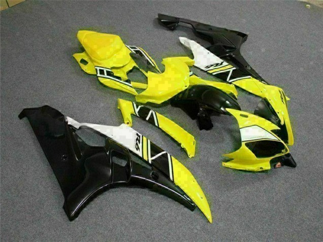 2006-2007 Yellow Yamaha YZF R6 Bike Fairing for Sale