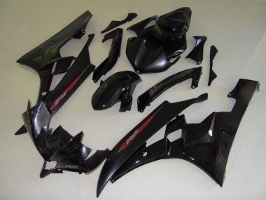 2006-2007 OEM Style Black Yamaha YZF R6 Motorcycle Fairings for Sale