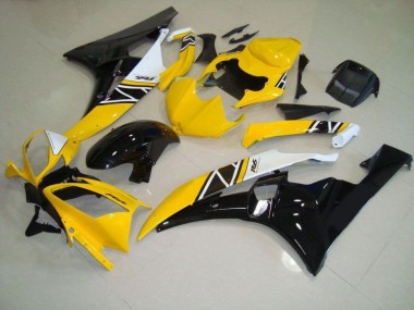 2006-2007 Yellow Yamaha YZF R6 Motorbike Fairings for Sale