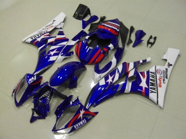 2006-2007 Red Blue Star Yamaha YZF R6 Bike Fairings for Sale