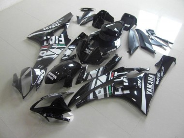 2006-2007 Black Fiat Yamaha YZF R6 Bike Fairing for Sale