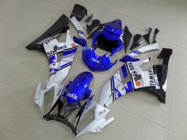 2006-2007 Blue Blue White ENEOS Yamaha YZF R6 Motorbike Fairing for Sale