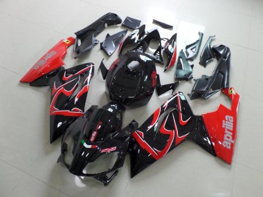 2006-2011 Black and Red Aprilia RS125 Motor Fairings for Sale