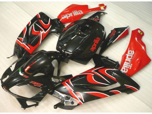 2006-2011 Black Red Aprilia RS125 Motorcylce Fairings for Sale