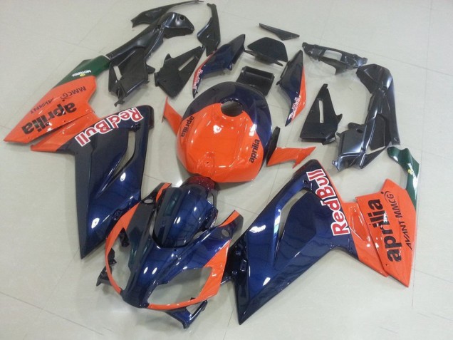 2006-2011 Orange and Dark Blue Aprilia RS125 Bike Fairing for Sale