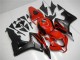 2007-2008 Black Red Honda CBR600RR Motor Bike Fairings for Sale