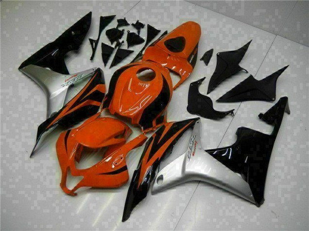 2007-2008 Black Red Silver Honda CBR600RR Motor Fairings for Sale