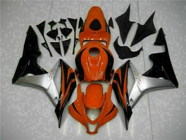 2007-2008 Black Red Silver Honda CBR600RR Motor Fairings for Sale