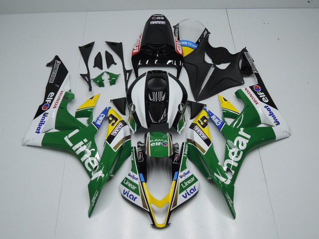 2007-2008 Green Liner Honda CBR600RR Motorbike Fairing for Sale