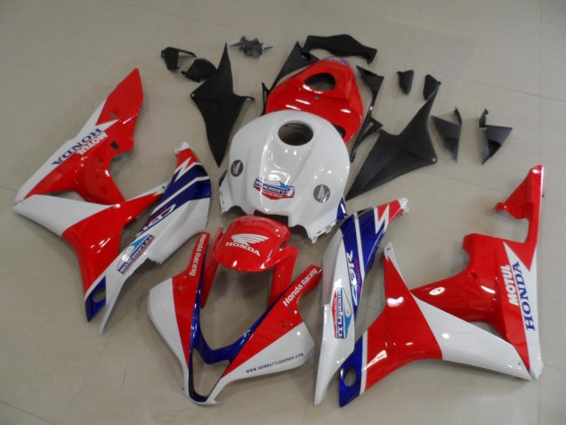 2007-2008 Red White Honda CBR600RR Motorcycle Fairing for Sale