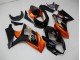 2007-2008 Orange Black Suzuki GSXR 1000 K7 Motor Fairings for Sale