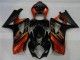 2007-2008 Black Suzuki GSXR 1000 K7 Motorcycle Fairing Kit for Sale