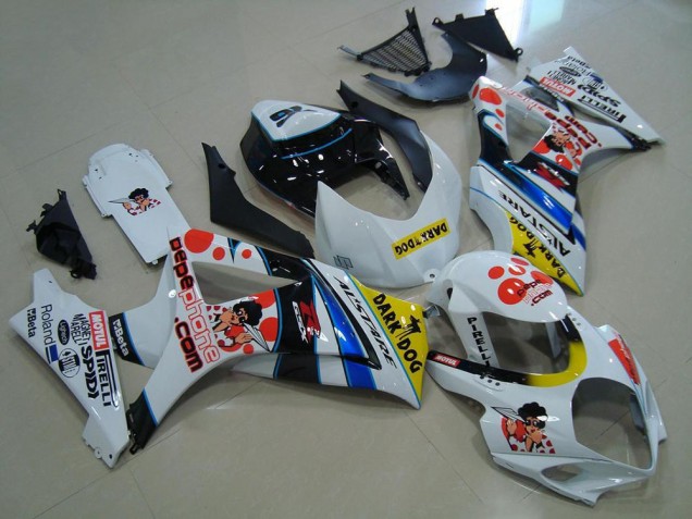 2007-2008 Pepe Phone Suzuki GSXR 1000 K7 Motorcycle Fairings for Sale