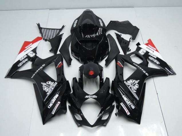 2007-2008 Beacon Suzuki GSXR 1000 K7 Motorcycle Fairing Kits for Sale