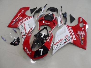 2007-2014 Banner 7 Ducati 848 1098 1198 Motorbike Fairing for Sale