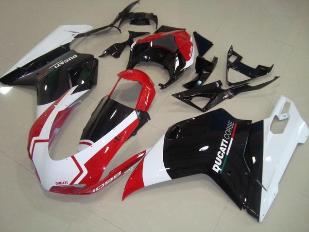 2007-2014 Corse Ducati 848 1098 1198 Motorbike Fairing for Sale