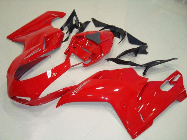 2007-2014 Red Original Ducati 848 1098 1198 Motorbike Fairing for Sale