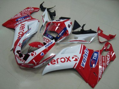 2007-2014 Special Xerox Ducati 848 1098 1198 Bike Fairing for Sale