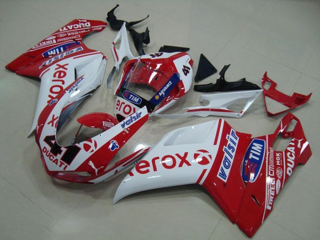 2007-2014 Special Xerox Ducati 848 1098 1198 Bike Fairing for Sale