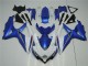 2008-2010 White Blue Suzuki GSXR 600/750 Replacement Fairings for Sale