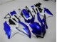 2008-2010 Blue White Suzuki GSXR 600/750 Motorcylce Fairings for Sale