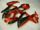 2008-2010 Red Black Suzuki GSXR 600/750 Motorcycle Replacement Fairings for Sale