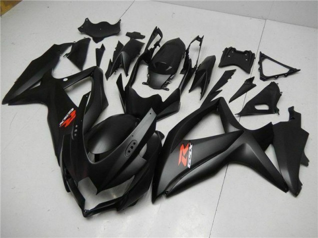 2008-2010 Black Suzuki GSXR 600/750 Motorcycle Fairings for Sale