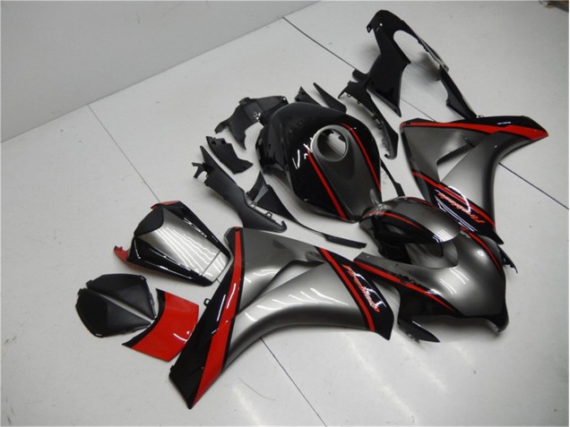 2008-2011 Grey Red Black Honda CBR1000RR Motorbike Fairings for Sale