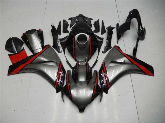 2008-2011 Grey Red Black Honda CBR1000RR Motorbike Fairings for Sale