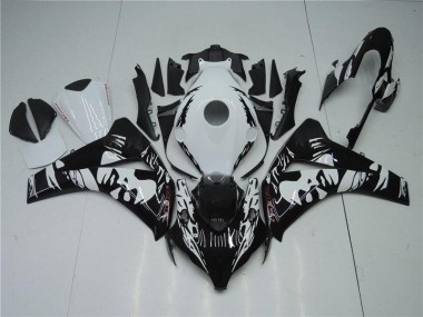 2008-2011 Black White Honda CBR1000RR Motorbike Fairing for Sale