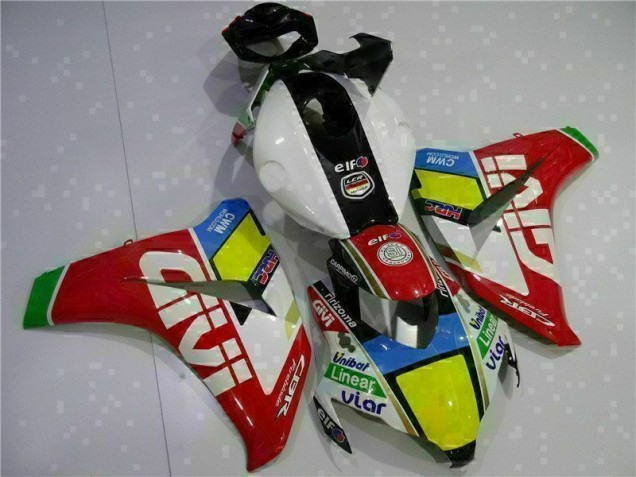 2008-2011 Red White Honda CBR1000RR Bike Fairing for Sale