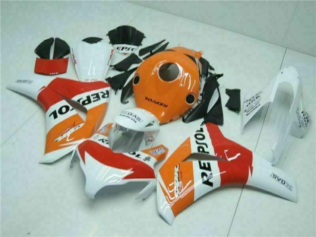 2008-2011 Orange Repsol Honda CBR1000RR Motorcycle Bodywork for Sale