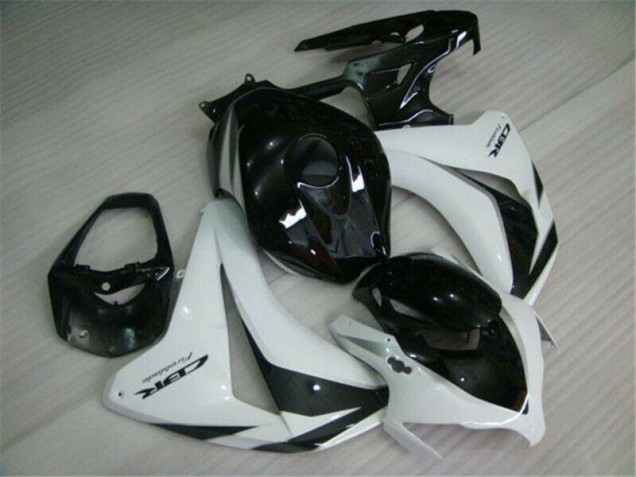 2008-2011 White Black Honda CBR1000RR Motorbike Fairing Kits for Sale