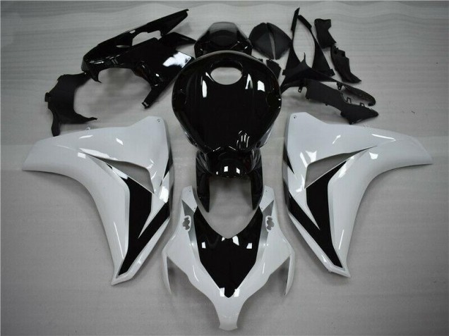 2008-2011 White Black Honda CBR1000RR Motorbike Fairing Kits for Sale