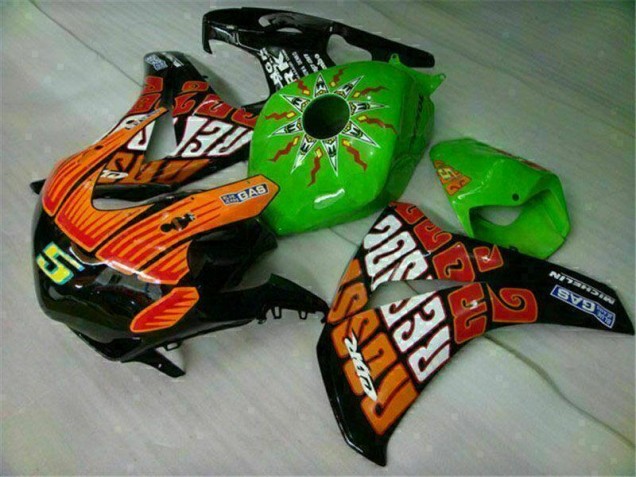 2008-2011 Green Orange Honda CBR1000RR Motorcycle Fairings Kits for Sale