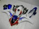 2008-2011 White Blue Honda CBR1000RR Motorcycle Fairing Kits for Sale