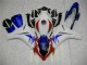 2008-2011 White Blue Honda CBR1000RR Motorcycle Fairing Kits for Sale