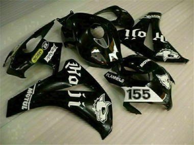 2008-2011 Black Honda CBR1000RR Motorcycle Replacement Fairings for Sale