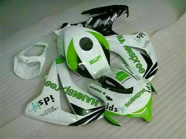 2008-2011 Green White Honda CBR1000RR Replacement Fairings for Sale