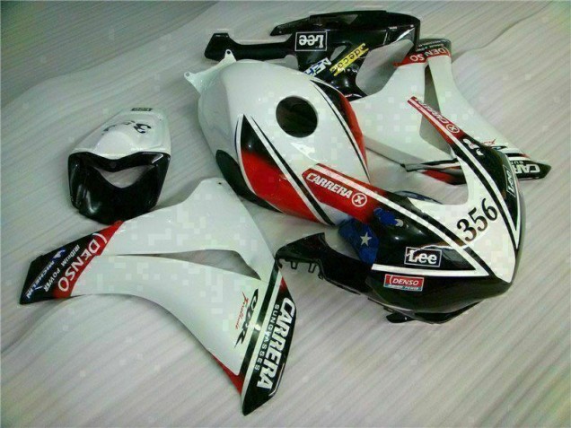 2008-2011 White Black Honda CBR1000RR Motorcylce Fairings & Plastics for Sale