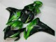 2008-2011 Green Black Honda CBR1000RR Motorbike Fairings for Sale