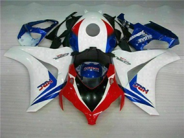 2008-2011 White Blue Honda CBR1000RR Bike Fairing & Plastics for Sale