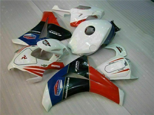 2008-2011 Red White Honda CBR1000RR Bike Fairing Kit for Sale