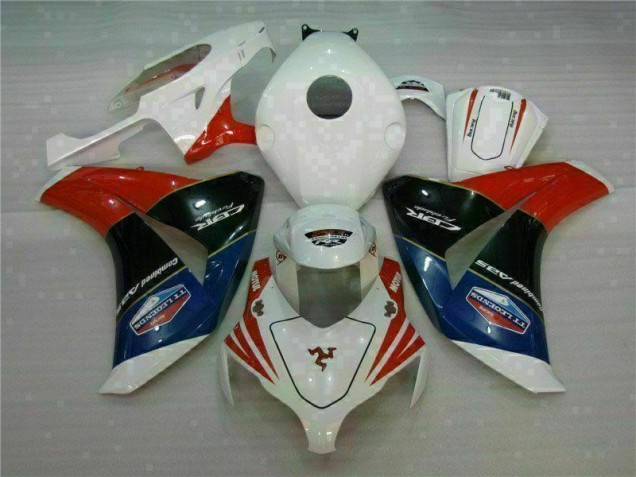 2008-2011 Red White Honda CBR1000RR Bike Fairing Kit for Sale