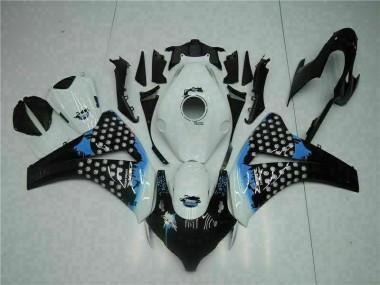 2008-2011 White Black Honda CBR1000RR Moto Fairings for Sale