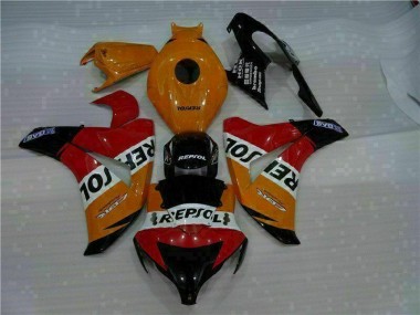 2008-2011 Orange Repsol Honda CBR1000RR Motorbike Fairings for Sale