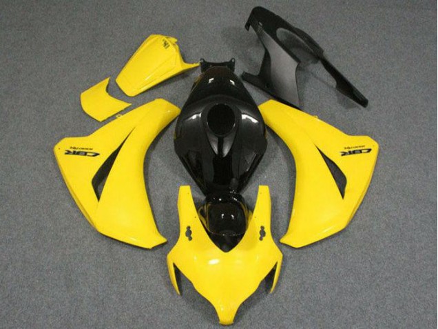 2008-2011 Yellow Black Honda CBR1000RR Motorcycle Fairing Kits for Sale