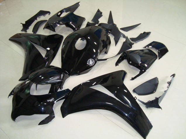 2008-2011 All Black with No Decals Honda CBR1000RR Motorcycle Fairing Kit for Sale