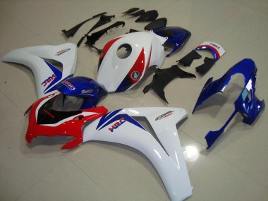 2008-2011 White Blue Red HRC Honda CBR1000RR Motorcycle Fairings Kit for Sale