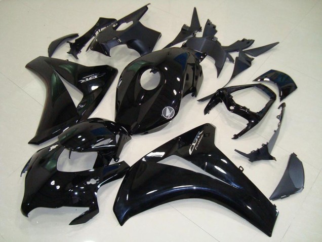 2008-2011 Glossy Black Chrome Decals Honda CBR1000RR Replacement Motorcycle Fairings for Sale